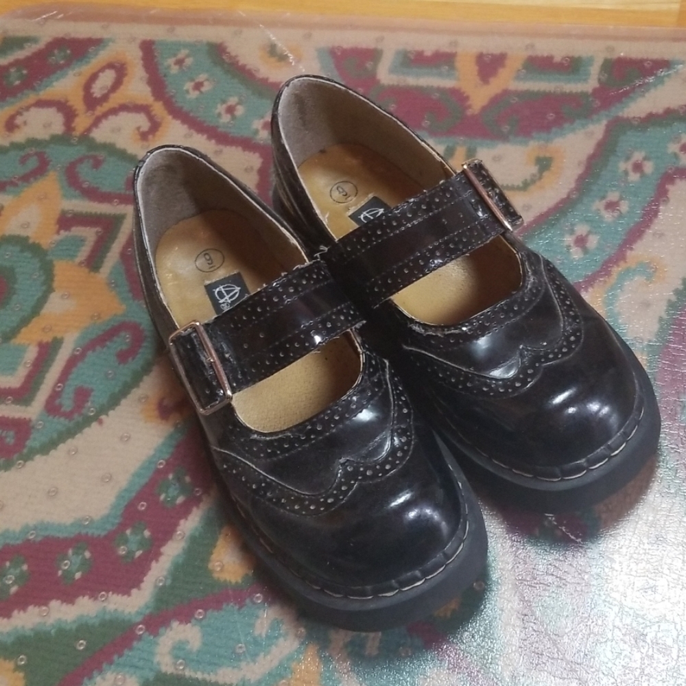 Anarchic Black Mary Janes